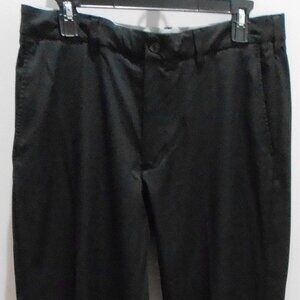 Walter Hagen II Men's Black Polyester Golf Dress Trousers W34 L34
